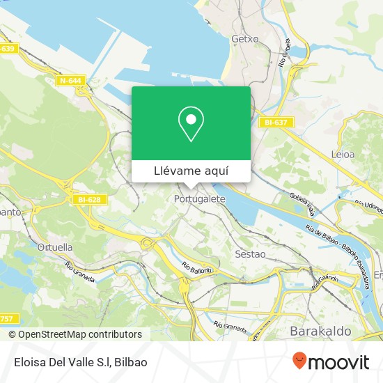 Mapa Eloisa Del Valle S.l