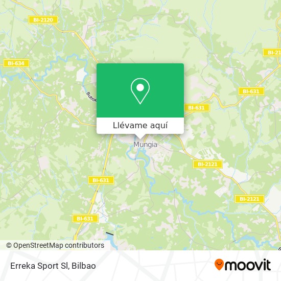 Mapa Erreka Sport Sl