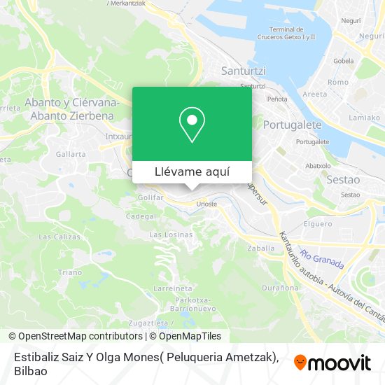 Mapa Estibaliz Saiz Y Olga Mones( Peluqueria Ametzak)