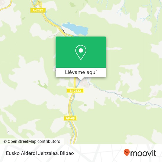 Mapa Eusko Alderdi Jeltzalea