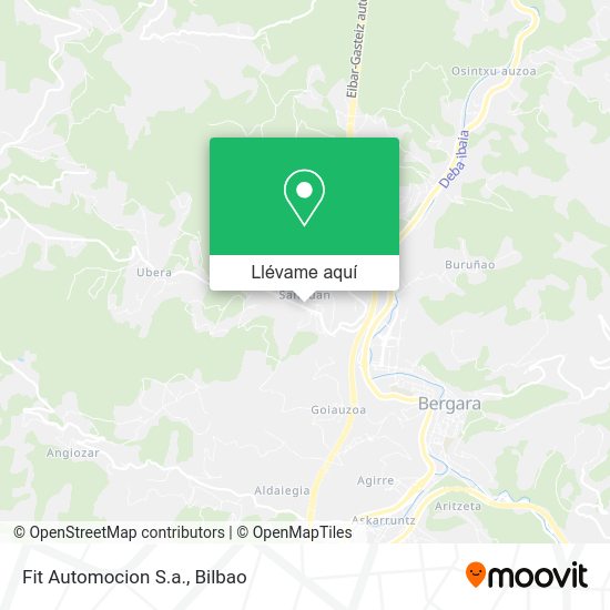 Mapa Fit Automocion S.a.