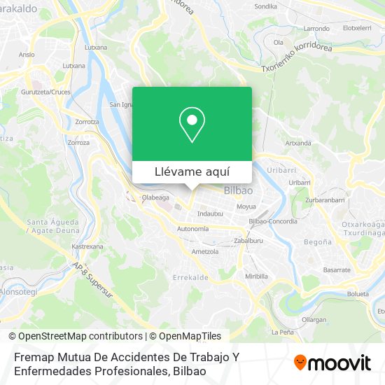 Mapa Fremap Mutua De Accidentes De Trabajo Y Enfermedades Profesionales