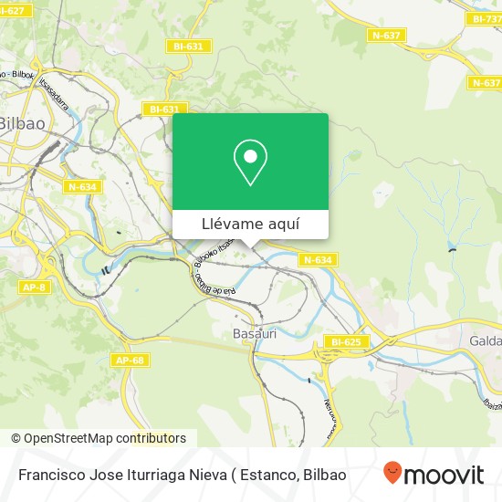 Mapa Francisco Jose Iturriaga Nieva