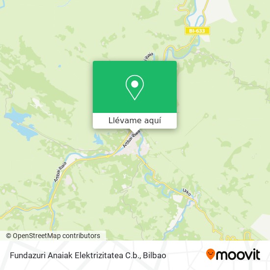 Mapa Fundazuri Anaiak Elektrizitatea C.b.