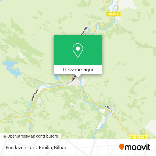 Mapa Fundazuri Lariz Emilia