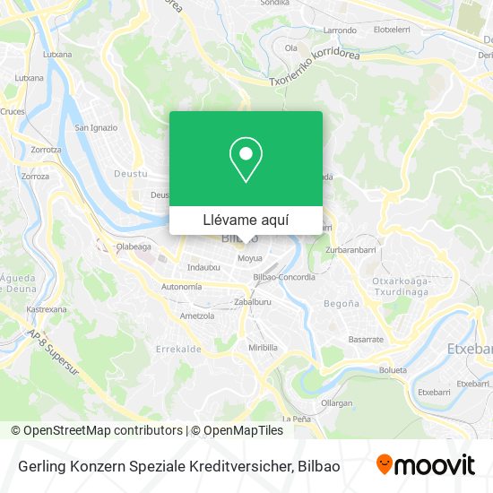 Mapa Gerling Konzern Speziale Kreditversicher