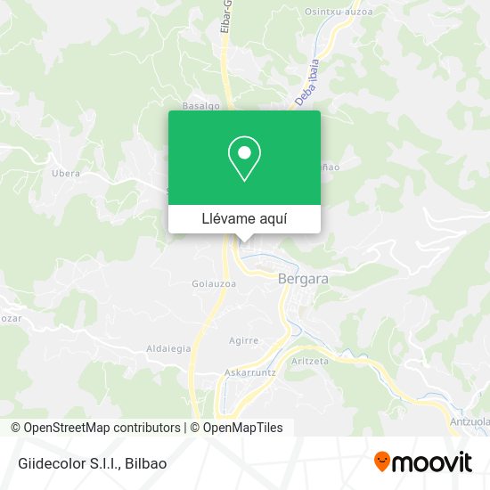 Mapa Giidecolor S.l.l.
