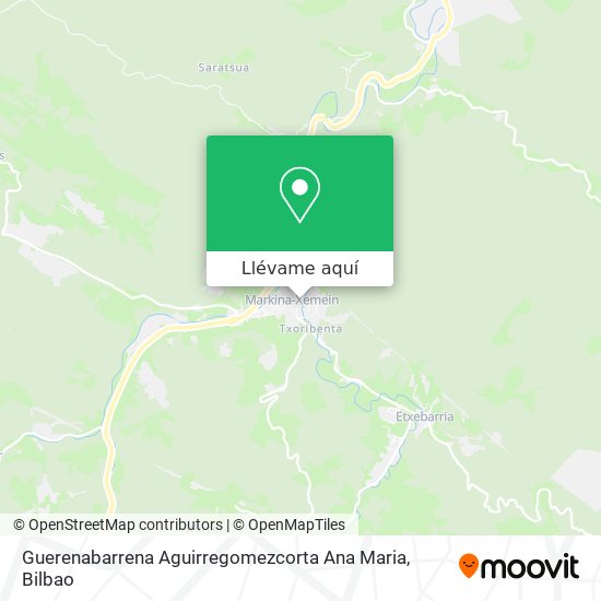 Mapa Guerenabarrena Aguirregomezcorta Ana Maria