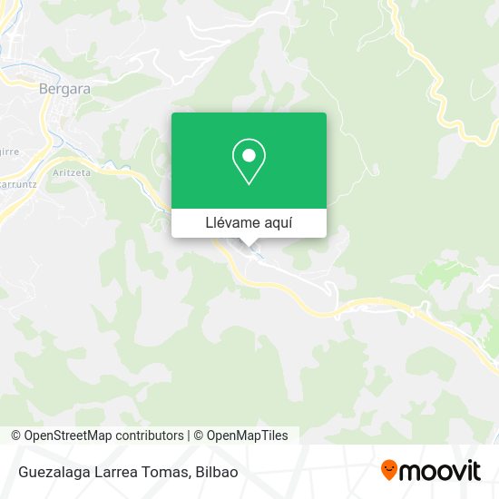 Mapa Guezalaga Larrea Tomas