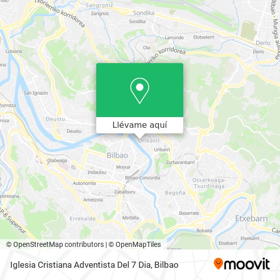 Mapa Iglesia Cristiana Adventista Del 7 Dia