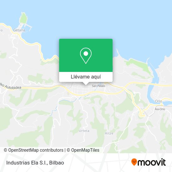 Mapa Industrias Ela S.l.