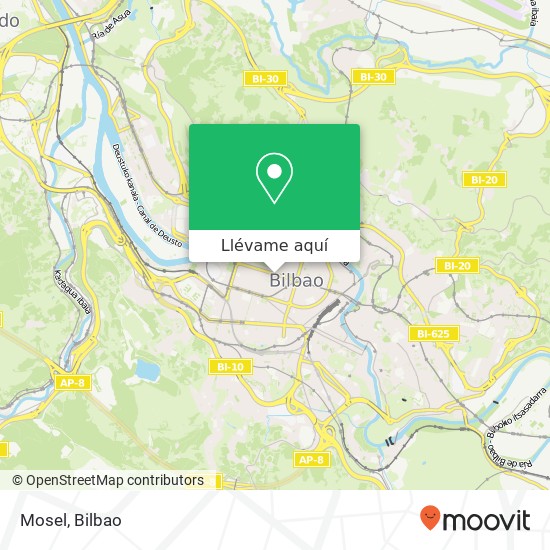 Mapa Mosel