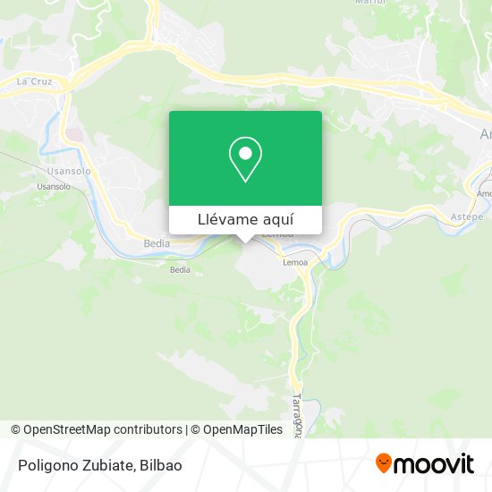 Mapa Poligono Zubiate