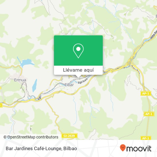 Mapa Bar Jardines Café-Lounge