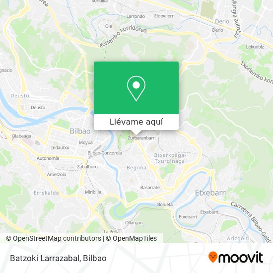 Mapa Batzoki Larrazabal