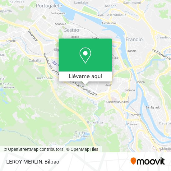 Mapa LEROY MERLIN