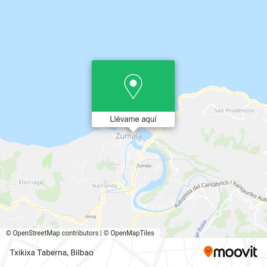 Mapa Txikixa Taberna