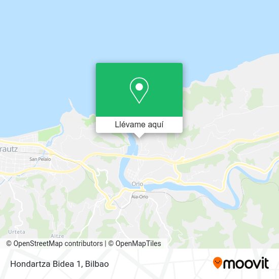Mapa Hondartza Bidea 1