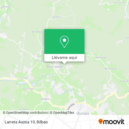 Mapa Larreta Auzoa 10