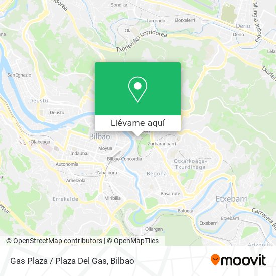 Mapa Gas Plaza / Plaza Del Gas