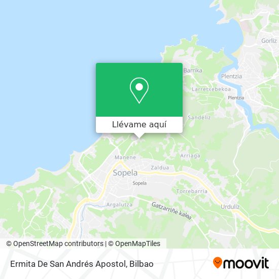 Mapa Ermita De San Andrés Apostol