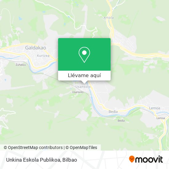 Mapa Unkina Eskola Publikoa