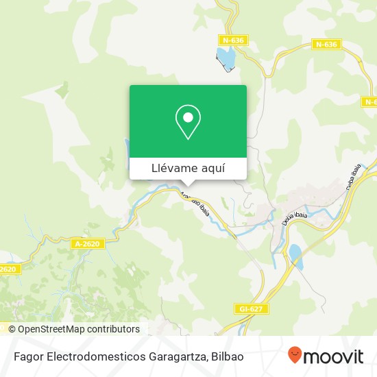 Mapa Fagor Electrodomesticos Garagartza