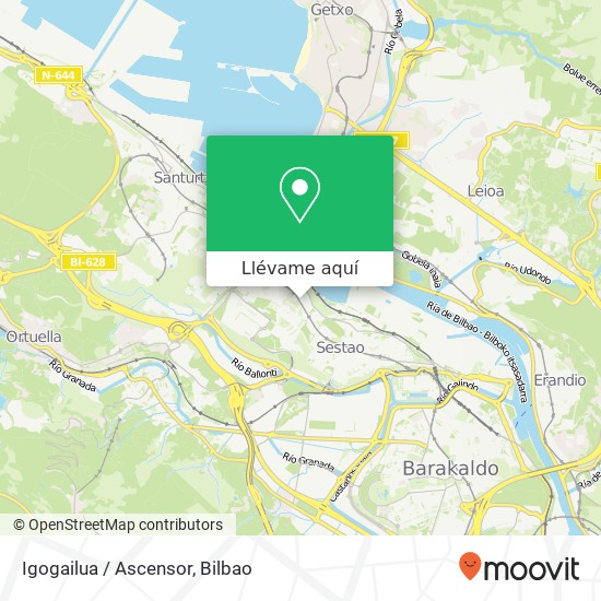 Mapa Igogailua / Ascensor