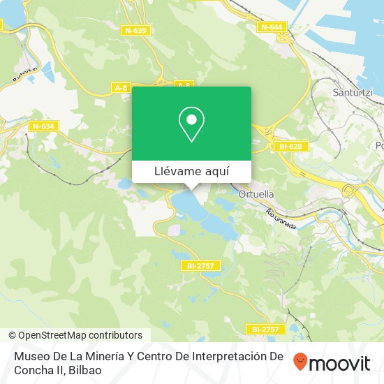 Mapa Museo De La Minería Y Centro De Interpretación De Concha II