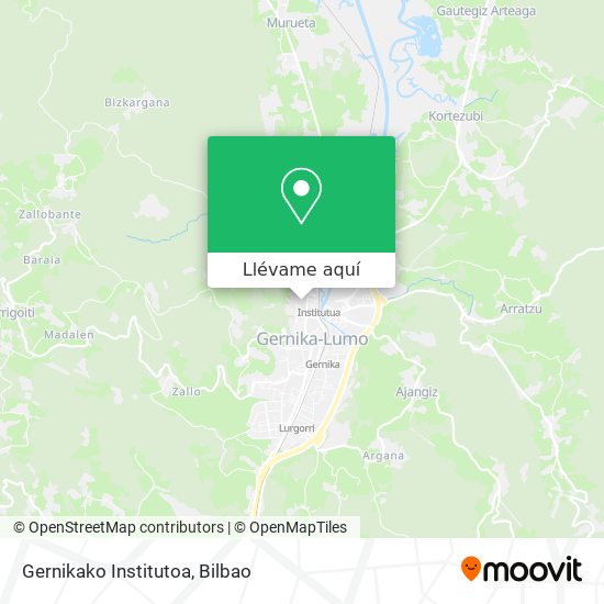Mapa Gernikako Institutoa