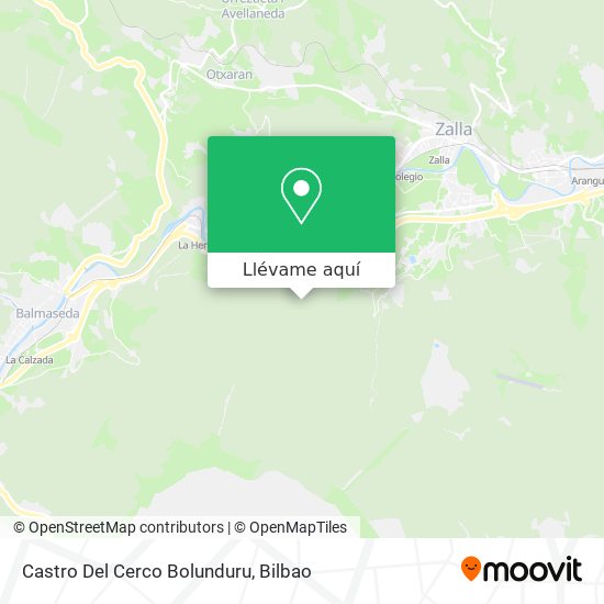 Mapa Castro Del Cerco Bolunduru