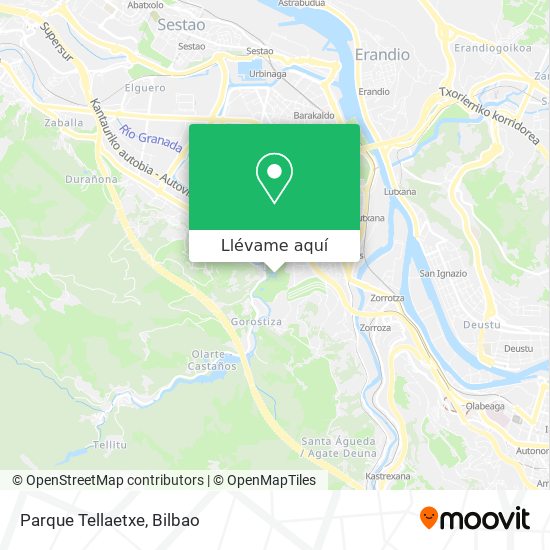 Mapa Parque Tellaetxe