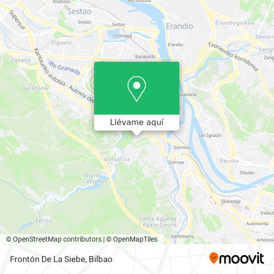 Mapa Frontón De La Siebe