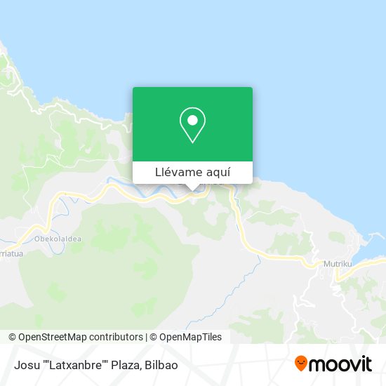 Mapa Josu ""Latxanbre"" Plaza