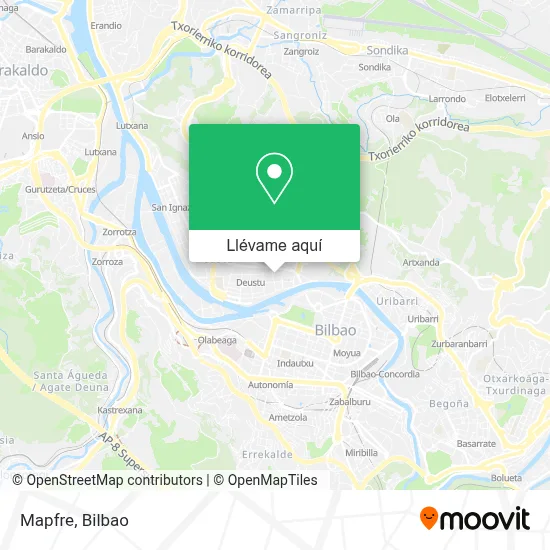 Mapa Mapfre