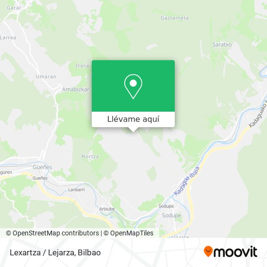 Mapa Lexartza / Lejarza