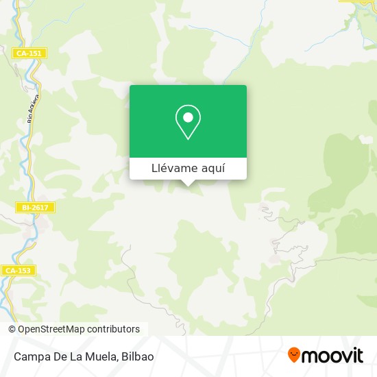 Mapa Campa De La Muela