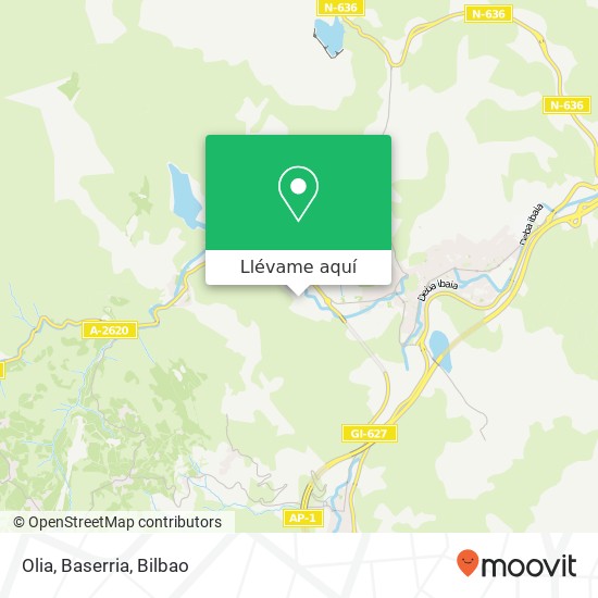 Mapa Olia, Baserria