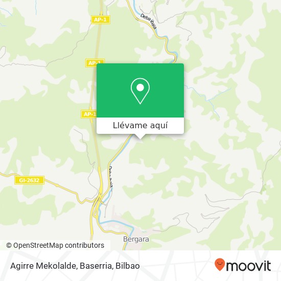 Mapa Agirre Mekolalde, Baserria