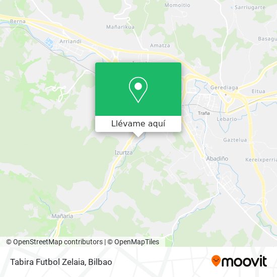 Mapa Tabira Futbol Zelaia