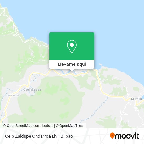 Mapa Ceip Zaldupe Ondarroa Lhli