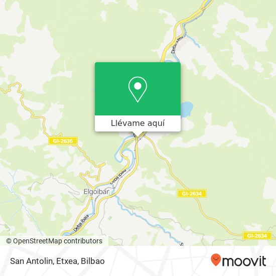 Mapa San Antolin, Etxea