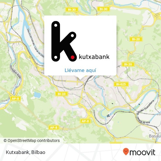 Mapa Kutxabank