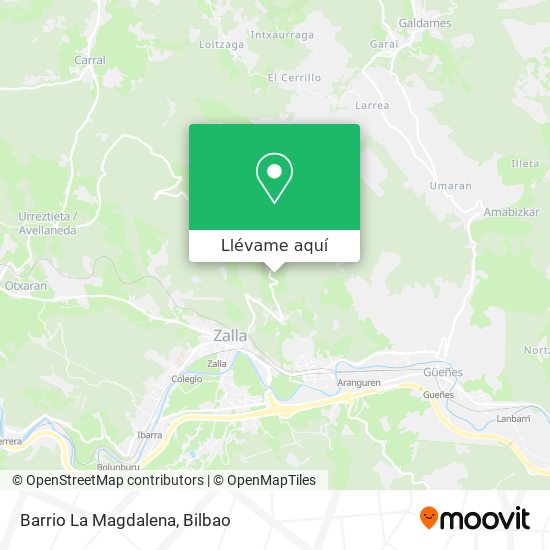 Mapa Barrio La Magdalena