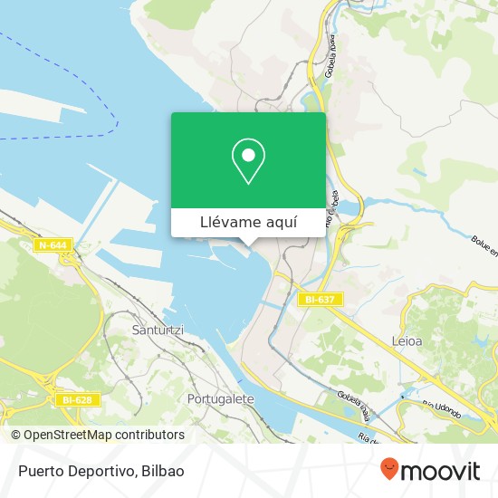 Mapa Puerto Deportivo