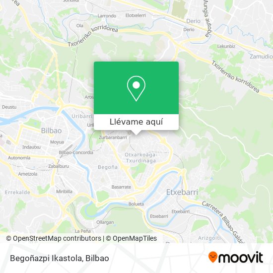 Mapa Begoñazpi Ikastola