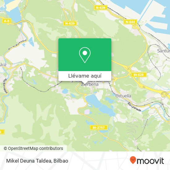 Mapa Mikel Deuna Taldea