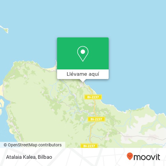 Mapa Atalaia Kalea