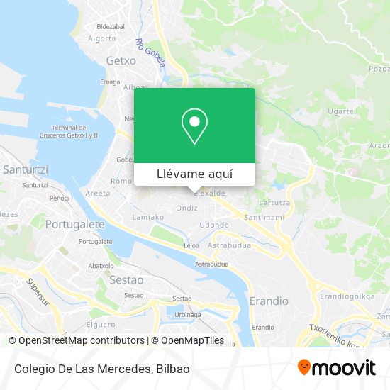 Mapa Colegio De Las Mercedes