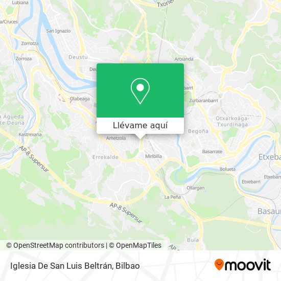 Mapa Iglesia De San Luis Beltrán